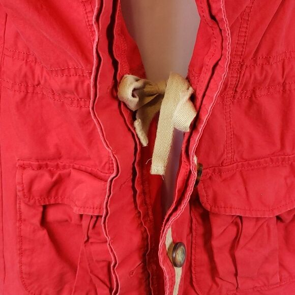 Old Navy Women's Small Red Jacket - Picture 3 of 15